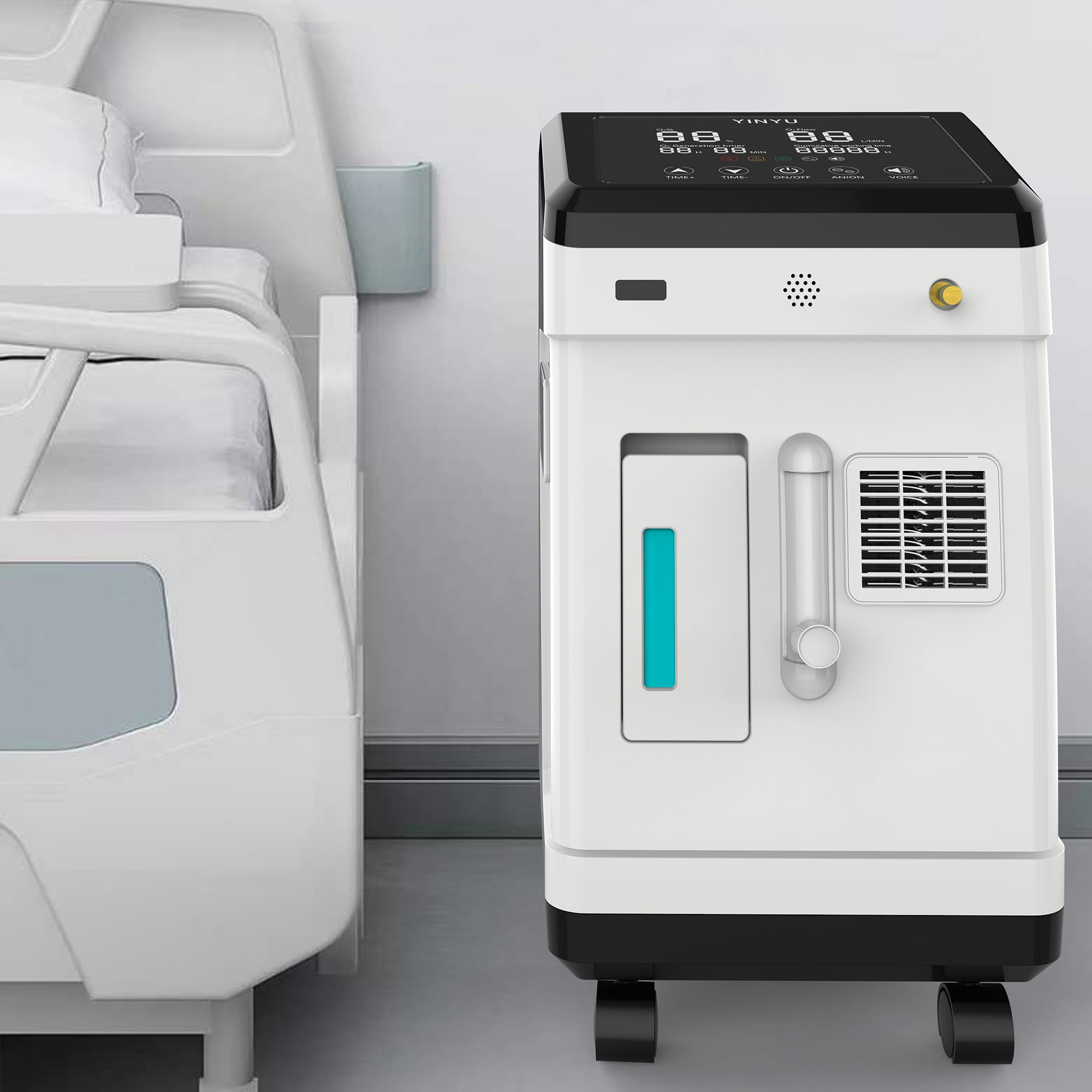 Wat is het noodhulpvermogen van ziekenhuiszuurstofgenerator als reactie op noodsituaties op de volksgezondheid?