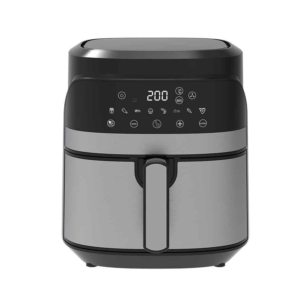 5.5l aanraakpaneel Digitale temperatuur Timer Regeling Luchtfriteuse YYZG-550ASAS